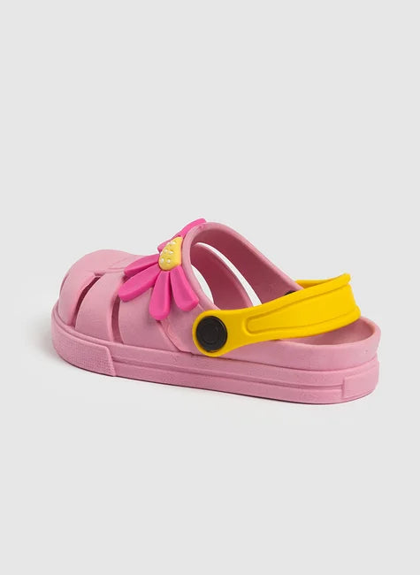 Babuche Infantil Menina Flor