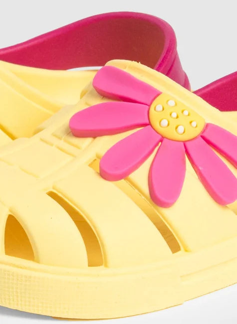 Babuche Infantil Menina Flor