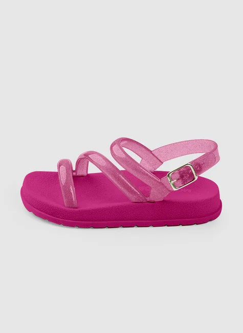 Papete Pink Com Brilho Infantil Menina