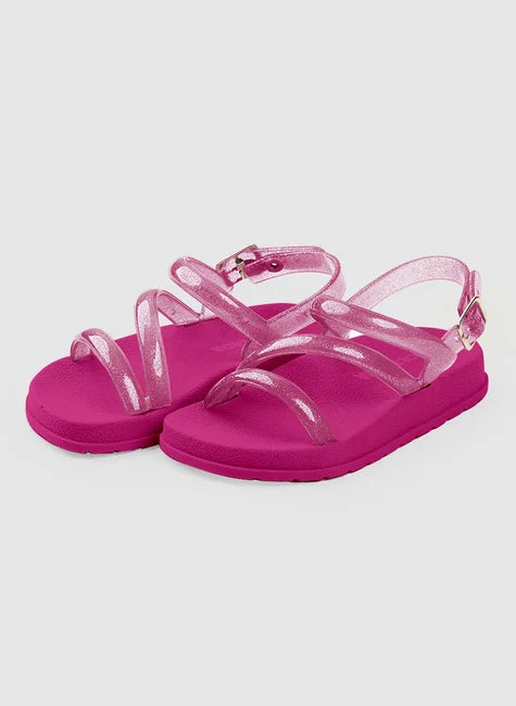 Papete Pink Com Brilho Infantil Menina