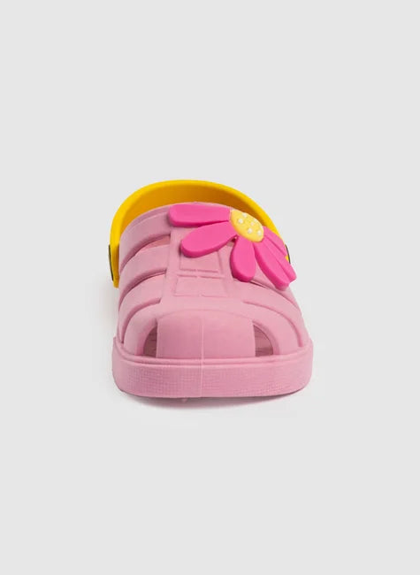 Babuche Infantil Menina Flor