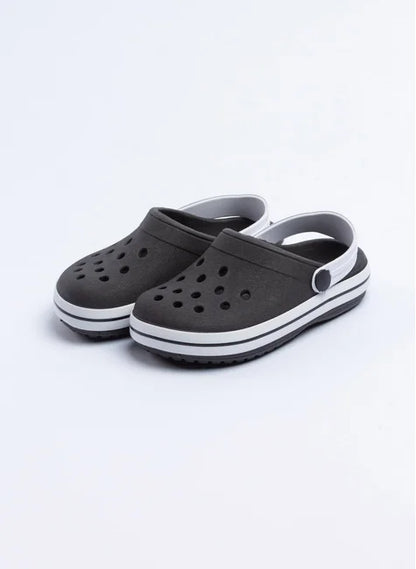 Babuche Infantil Menino Preto e Branco