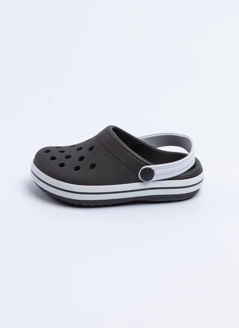 Babuche Infantil Menino Preto e Branco