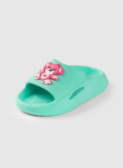 Chinelo Menina Infantil Nuvem Urso