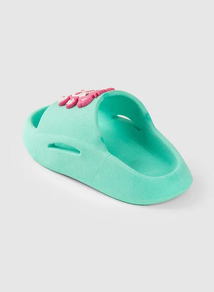 Chinelo Menina Infantil Nuvem Urso