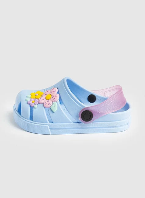 Babuche Infantil Menina Flores