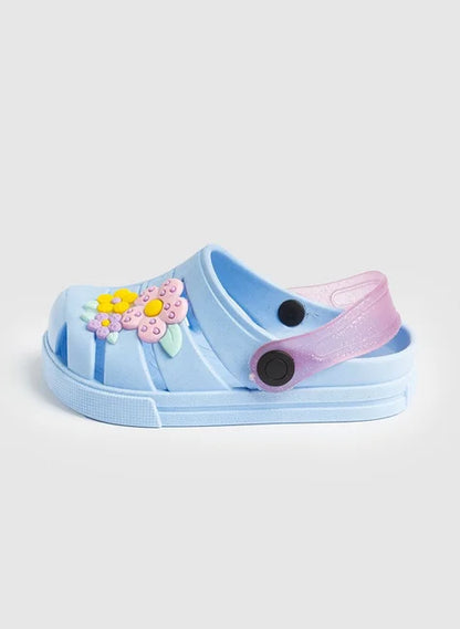 Babuche Infantil Menina Flores