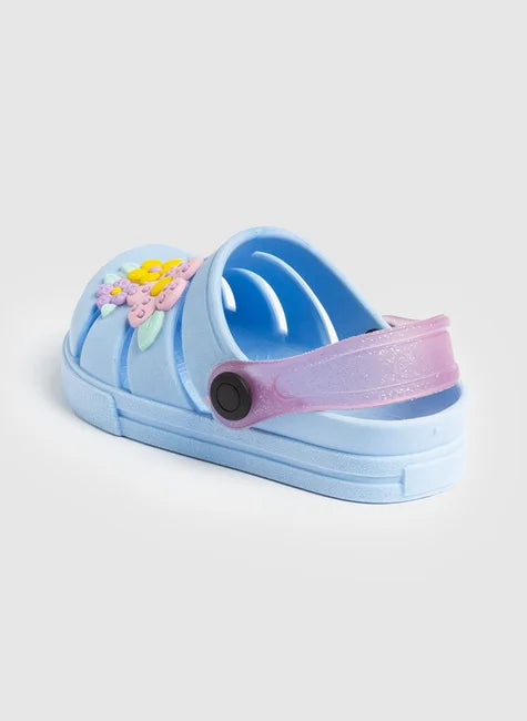 Babuche Infantil Menina Flores