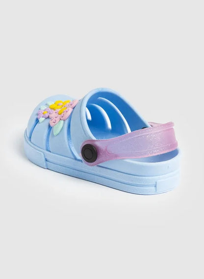 Babuche Infantil Menina Flores