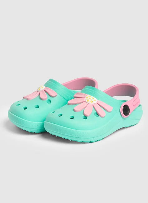 Babuche Infantil Menina Flor