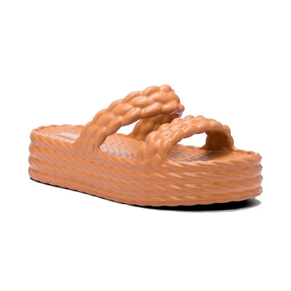 Chinelo Pluma 3 Tiras Nuvem Sundalice - SUNDALICE