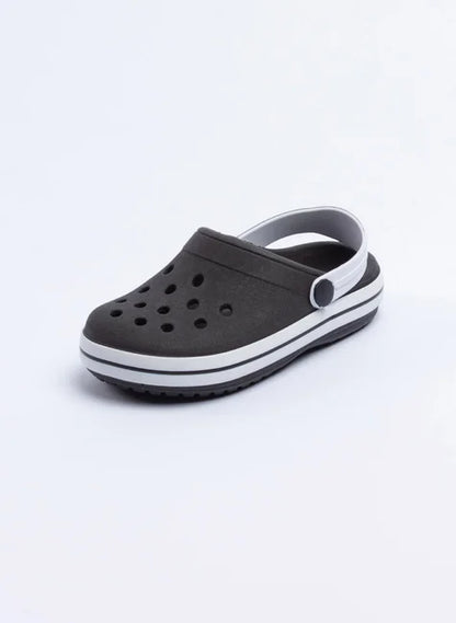 Babuche Infantil Menino Preto e Branco