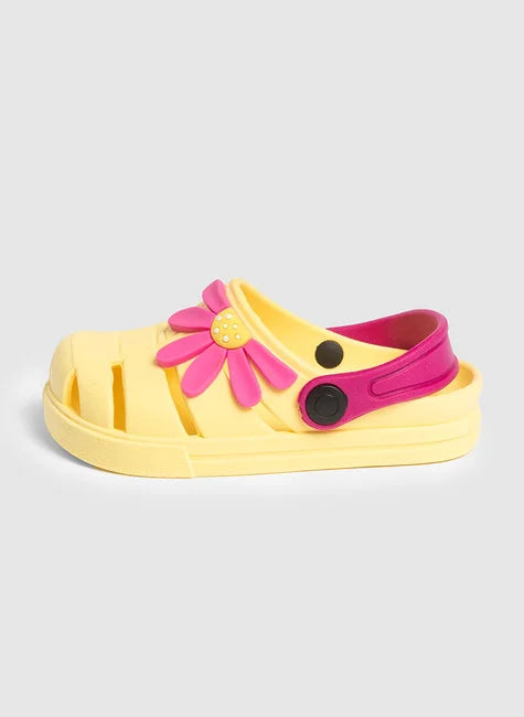 Babuche Infantil Menina Flor