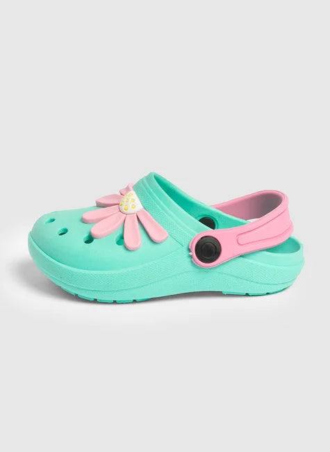 Babuche Infantil Menina Flor