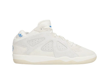 Tênis Adidas Badbo 1.0 X Bad Bunny "Chalk White" Branco vista lateral