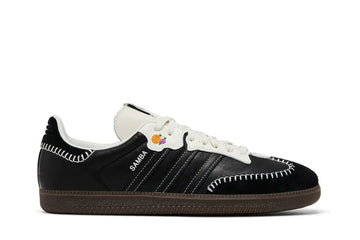 Tênis Adidas Samba Og Dia de Muertos Pack Black Preto vista lateral