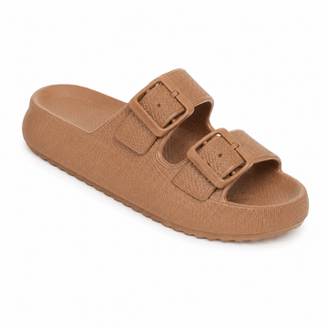 Sandalia Birken Nuvem Fivelas Duplas
