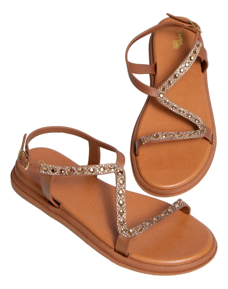 Sandália Dakota Strass Sundalice