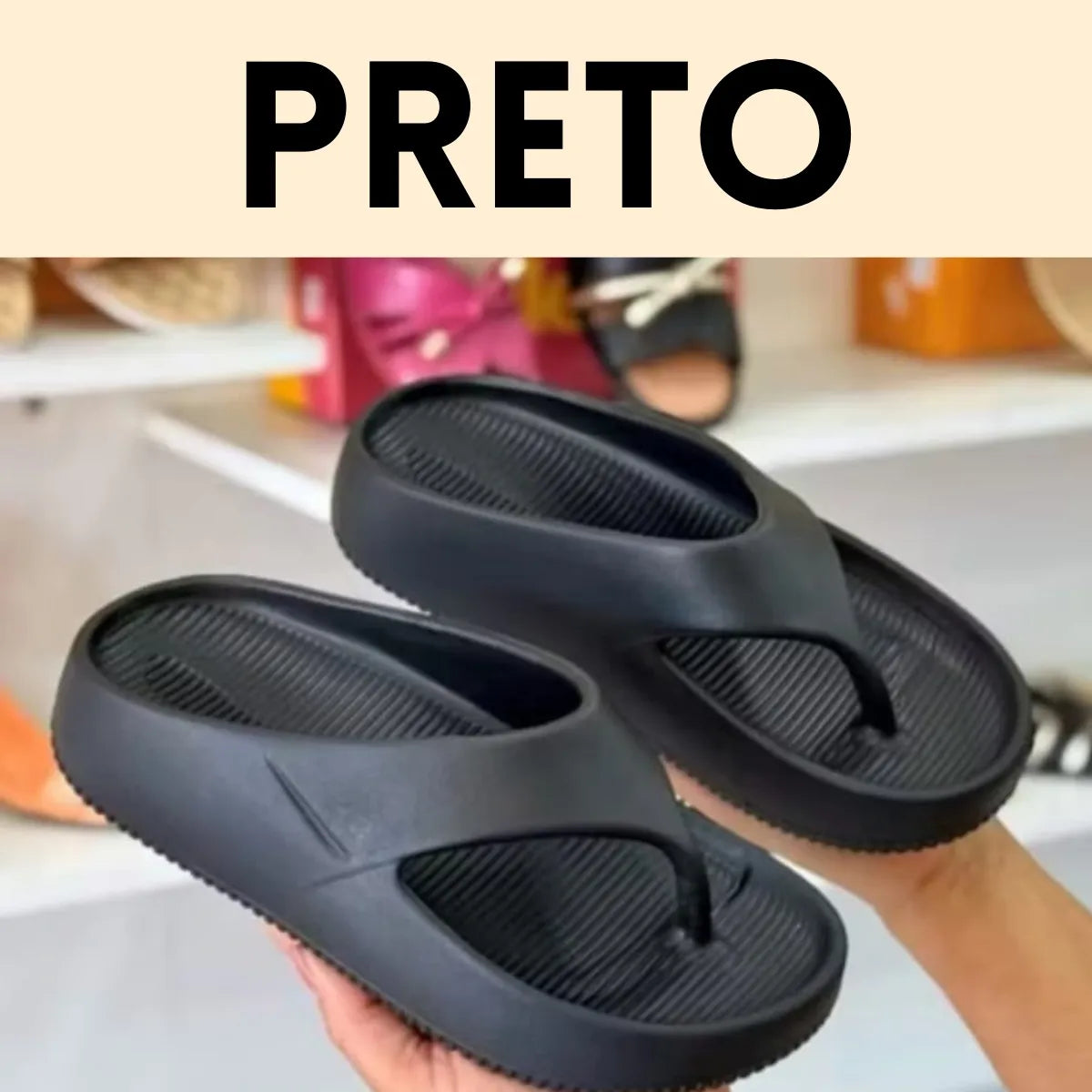 Chinelo Nuvem Calm Sundalice