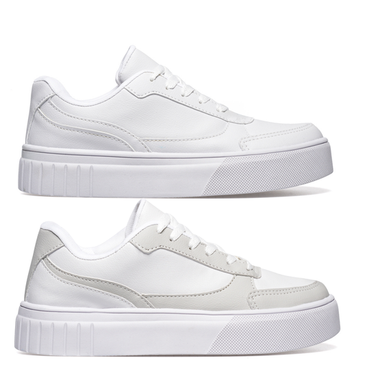 Kit 2 Pares de Tênis Plataforma Sundalice