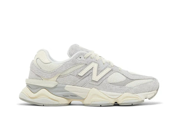 Tênis New Balance 9060 Quartz Grey Cinza vista lateral