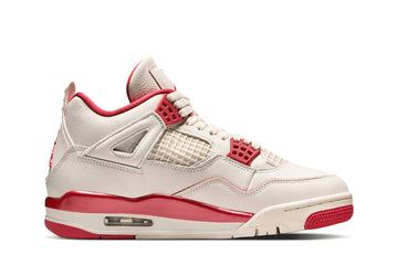 Tênis Nike Air Jordan 4 Retro Valentines Day Sierra Red Vermelho vista lateral