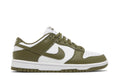 Tênis Nike Dunk Low Medium Olive Verde vista lateral