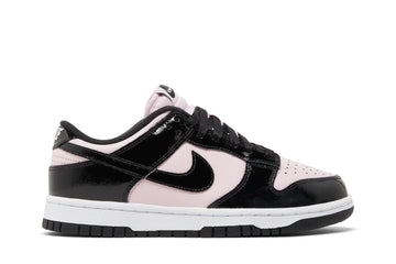 Tênis Nike Dunk Low Pink Foam Black Rosa/Preto vista lateral