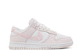 Tênis Nike Dunk Low Pink Paisley Rosa vista lateral