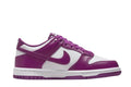 Tênis Nike Dunk Low Viotech Rosa vista lateral