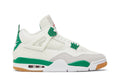 Tênis Nike SB x Air Jordan 4 Retro Pine Green Verde vista lateral