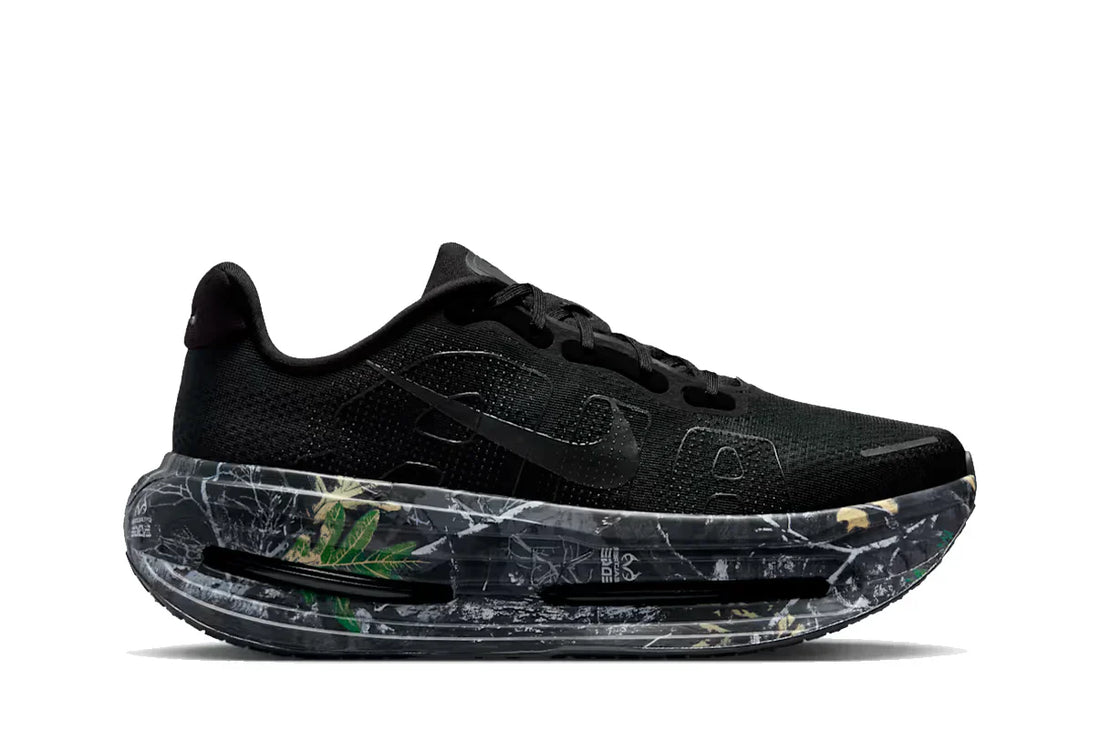 Tênis Nike Vomero Premium Realtree Camo Black Preto vista lateral