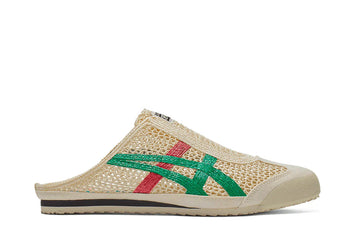 Tênis Onitsuka Tiger Mexico 66 Sabot Cream Kale Bege vista lateral