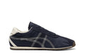 Tênis Onitsuka Tiger Tiger Corsair A55 Midnight Cream Azul vista lateral