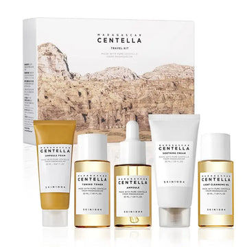 Madagascar Centella Travel Kit com 5 miniaturas