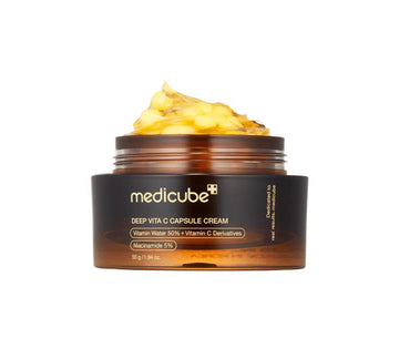 Creme Vitamina C Medicube Deep Vita C Capsule | Luminosidade e Tom Uniforme