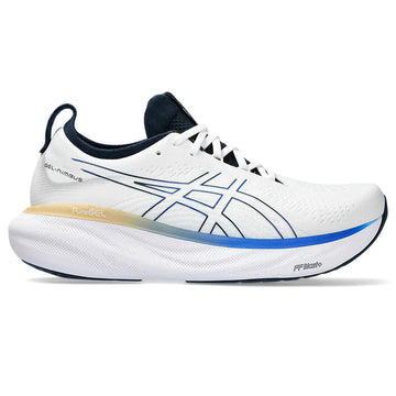Asics Gel - Nimbus 25 Branco Azul Ilus