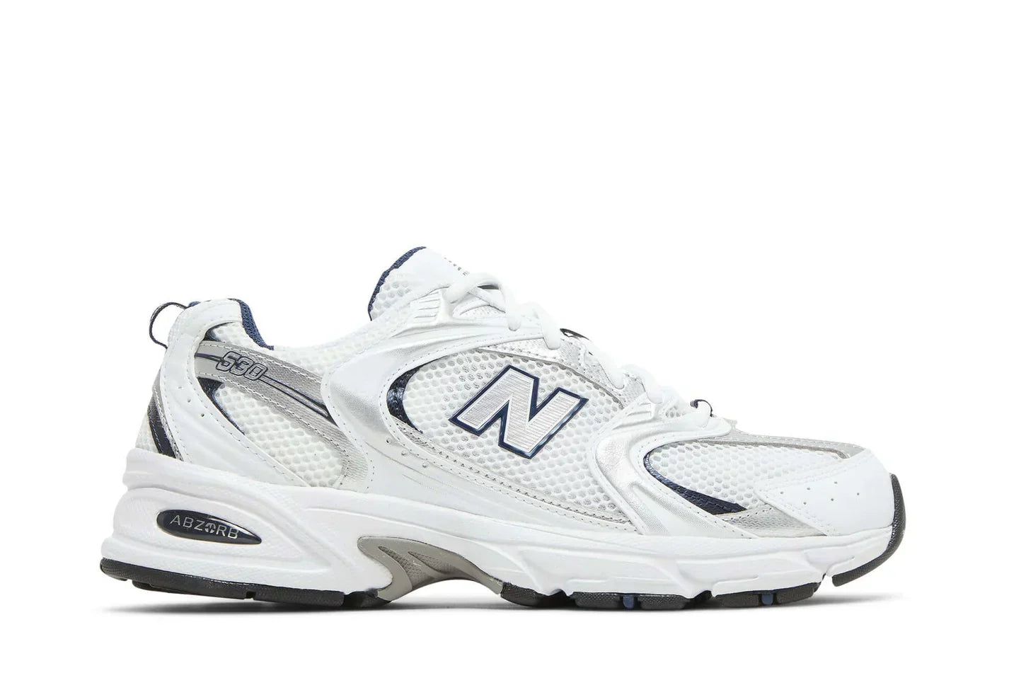 Tênis New Balance 530 White Natural Indigo Branco vista superior