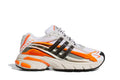 Tênis Adidas Adistar Jellyfish Pharrell Williams Focus Olive Orange Branco vista superior