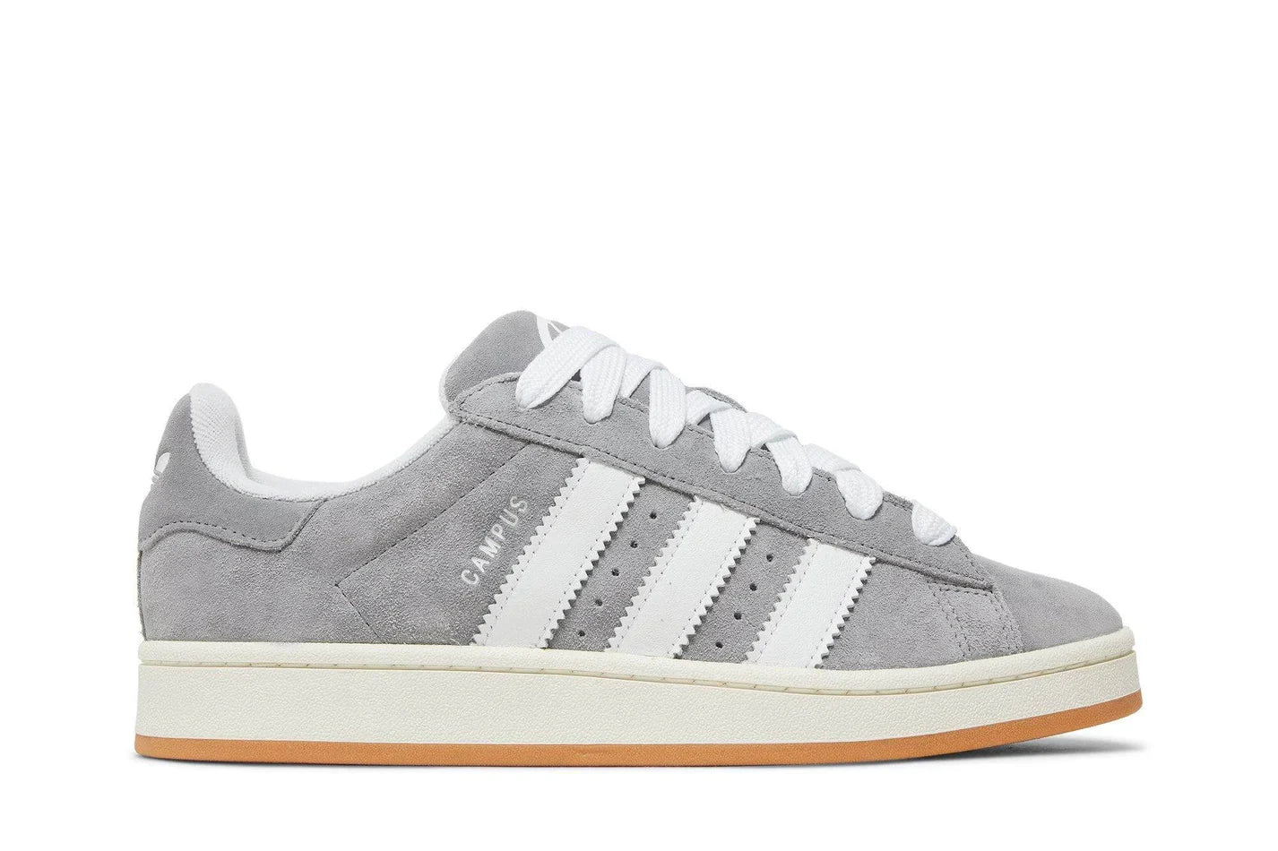Tênis Adidas Campus 00s Grey Three Cinza detalhe do material