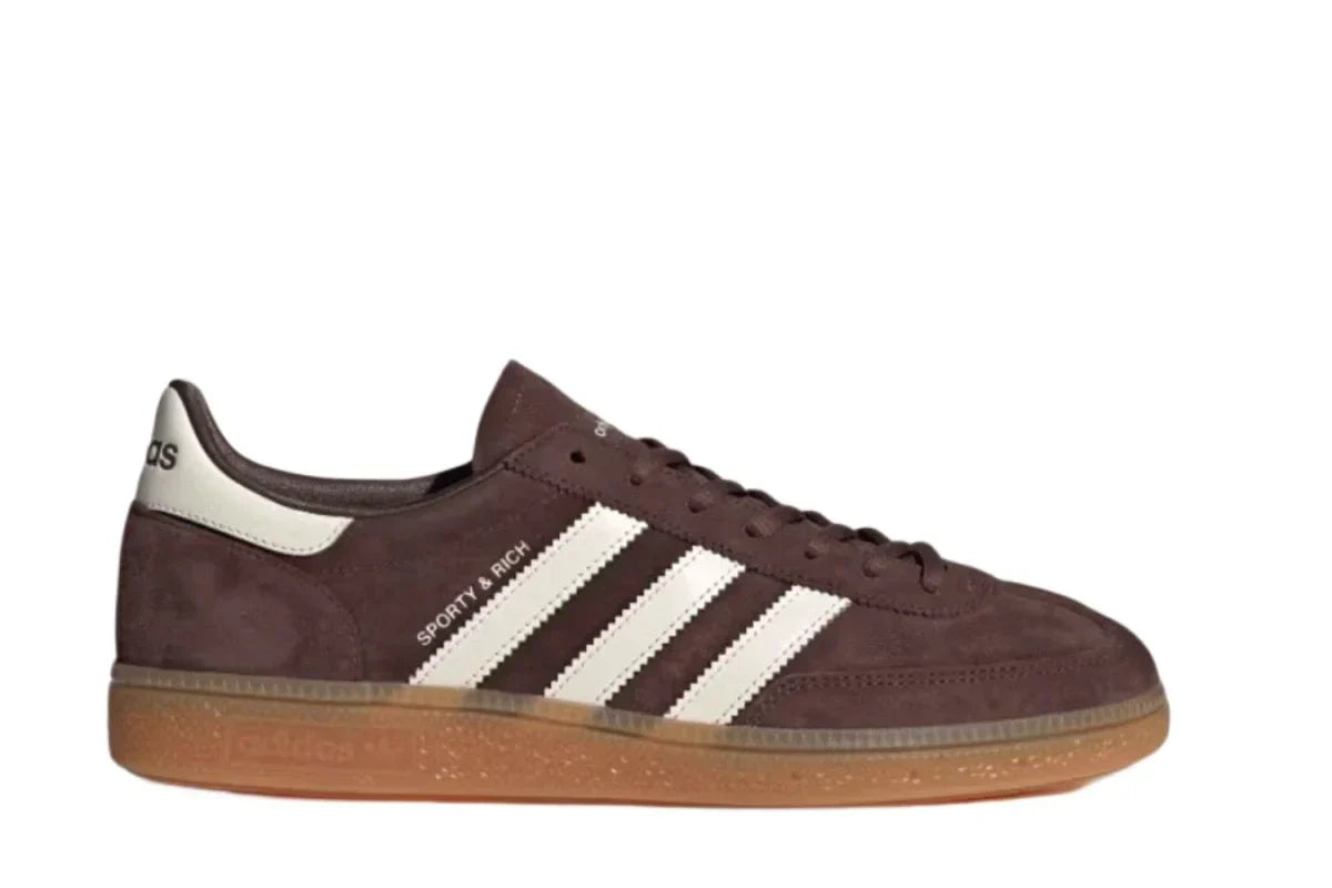Tênis Adidas Handball Spezial Sporty & Rich Brown Marrom vista traseira