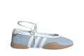 Tênis Adidas Taekwondo Mei Ballet Clear Sky Gum Azul vista superior