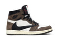 Tênis Air Jordan 1 High Og Sp x Travis Scott Mocha vista superior