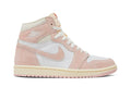 Tênis Air Jordan 1 High OG Washed Pink Rosa vista superior