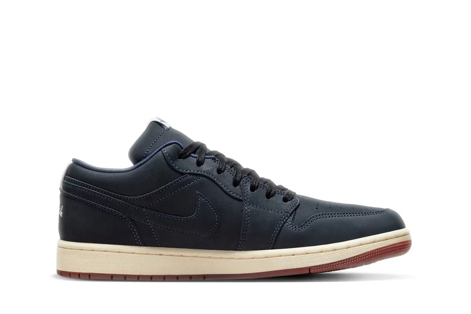 Tênis Air Jordan 1 Low Eastside Golf Azul Marinho vista superior