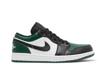 Tênis Air Jordan 1 Low Green Toe Verde vista lateral