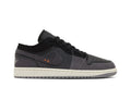 Tênis Air Jordan 1 Low Inside Out Black Preto vista superior