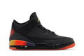 Tênis Air Jordan 3 Retro x J Balvin Rio Preto detalhe do solado
