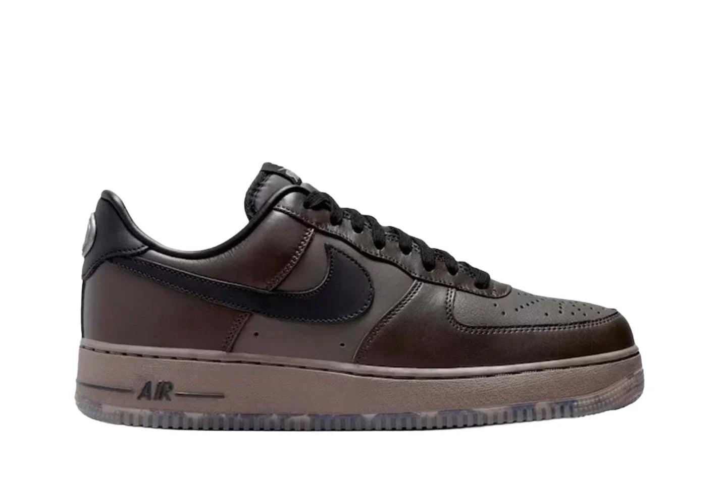 Tênis Nike Air Force 1 Low Paris Marrom vista traseira