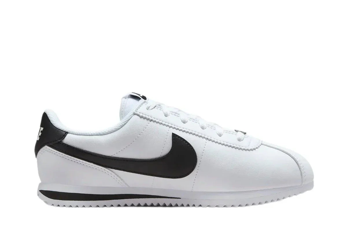 Tênis Nike Cortez White Black Branco vista superior